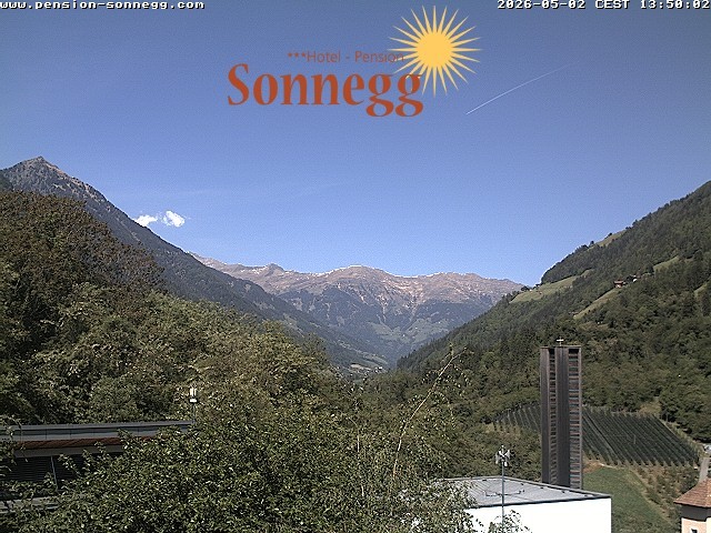Archived image Webcam Saltaus near Merano/Meran, South Tyrol