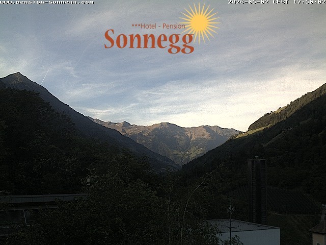 Archiv Foto Webcam Saltaus bei Meran: Hotel Sonnegg