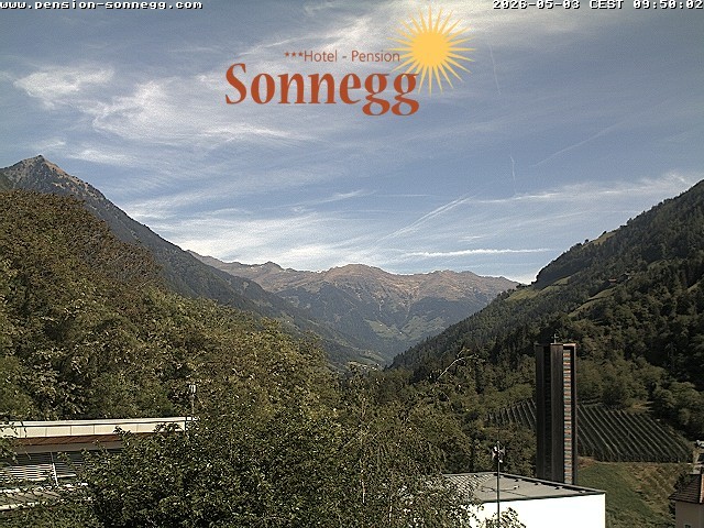 Archived image Webcam Saltaus near Merano/Meran, South Tyrol