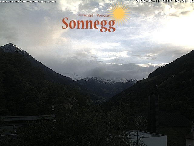 Archiv Foto Webcam Saltaus bei Meran: Hotel Sonnegg