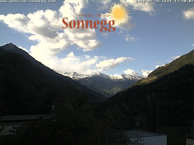 Archiv Foto Webcam Saltaus bei Meran: Hotel Sonnegg