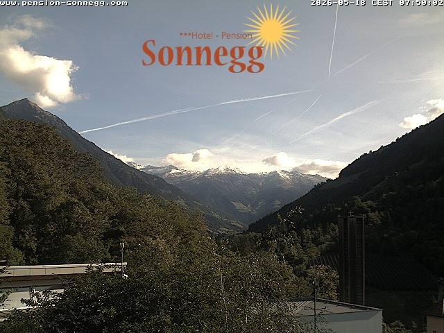 Archived image Webcam Saltaus near Merano/Meran, South Tyrol