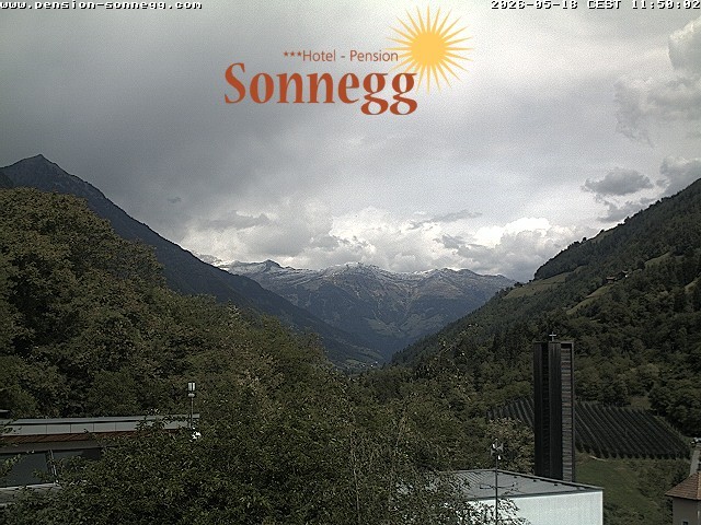 Archived image Webcam Saltaus near Merano/Meran, South Tyrol