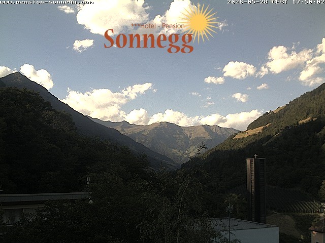 Archived image Webcam Saltaus near Merano/Meran, South Tyrol