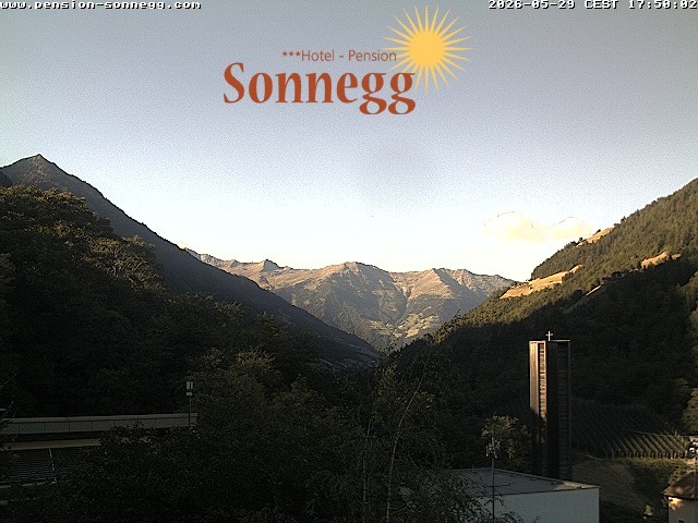 Archiv Foto Webcam Saltaus bei Meran: Hotel Sonnegg