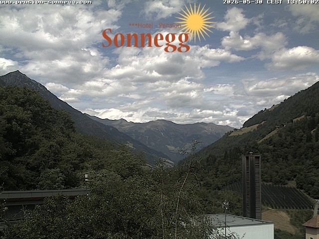 Archived image Webcam Saltaus near Merano/Meran, South Tyrol