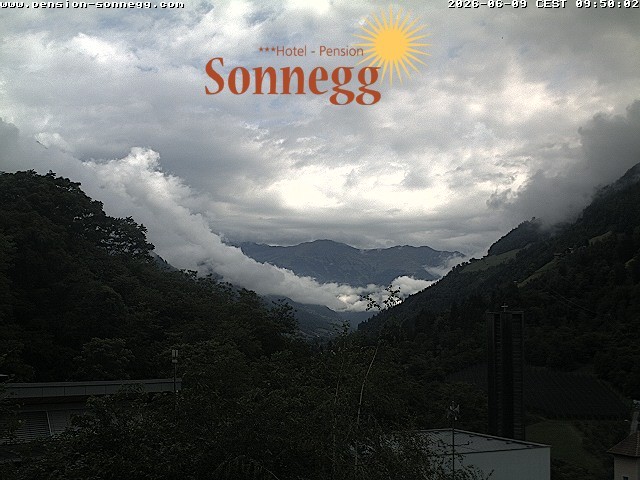 Archiv Foto Webcam Saltaus bei Meran: Hotel Sonnegg