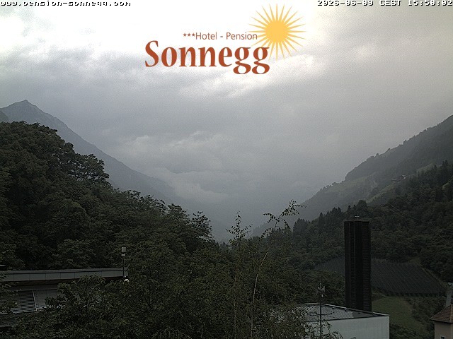 Archiv Foto Webcam Saltaus bei Meran: Hotel Sonnegg