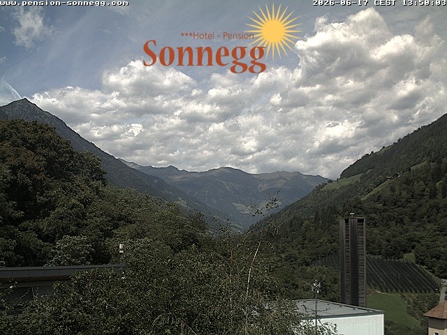 Archived image Webcam Saltaus near Merano/Meran, South Tyrol