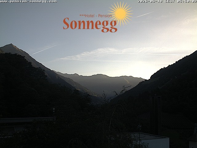 Archiv Foto Webcam Saltaus bei Meran: Hotel Sonnegg