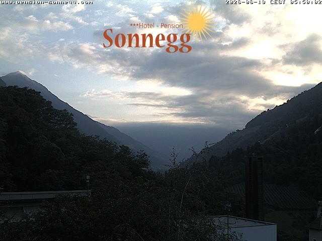 Archiv Foto Webcam Saltaus bei Meran: Hotel Sonnegg
