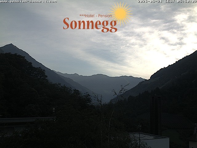 Archiv Foto Webcam Saltaus bei Meran: Hotel Sonnegg