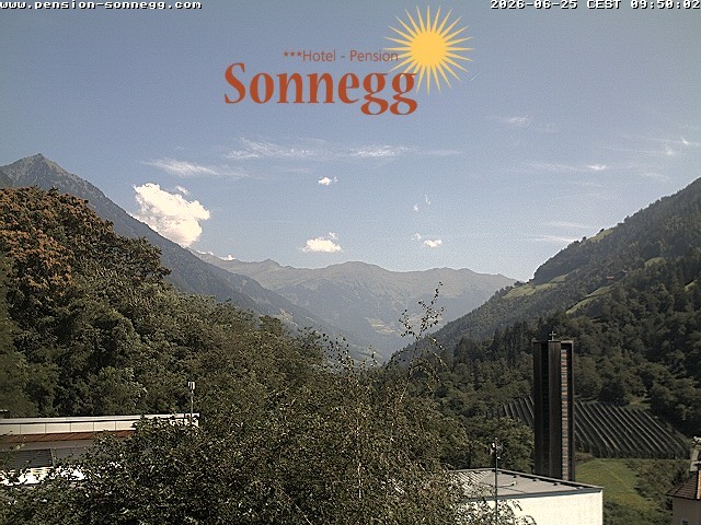 Archived image Webcam Saltaus near Merano/Meran, South Tyrol