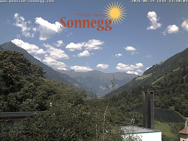 Archived image Webcam Saltaus near Merano/Meran, South Tyrol