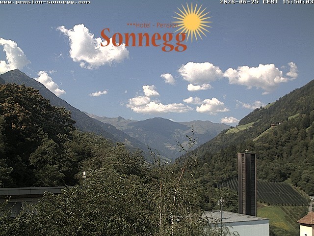 Archived image Webcam Saltaus near Merano/Meran, South Tyrol