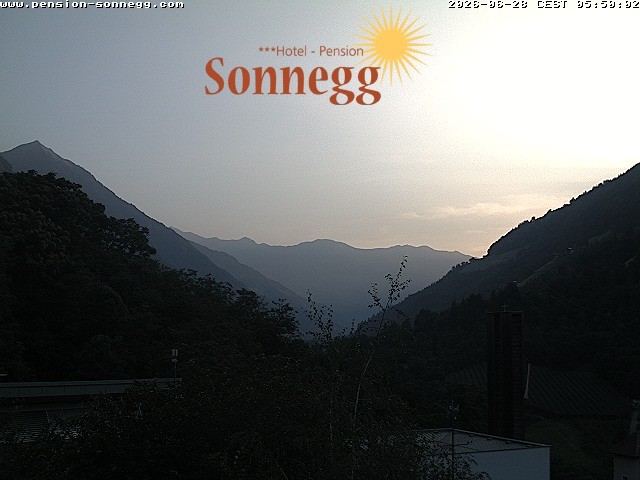Archiv Foto Webcam Saltaus bei Meran: Hotel Sonnegg