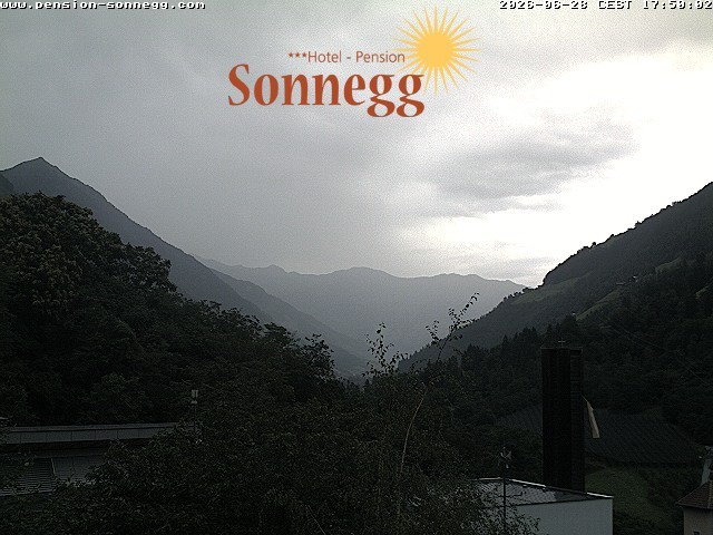 Archiv Foto Webcam Saltaus bei Meran: Hotel Sonnegg