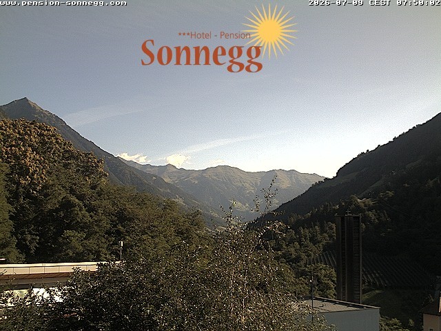 Archiv Foto Webcam Saltaus bei Meran: Hotel Sonnegg