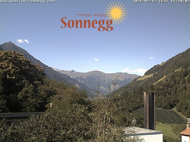 Archived image Webcam Saltaus near Merano/Meran, South Tyrol
