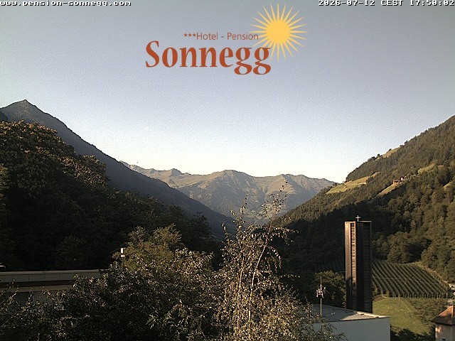 Archived image Webcam Saltaus near Merano/Meran, South Tyrol