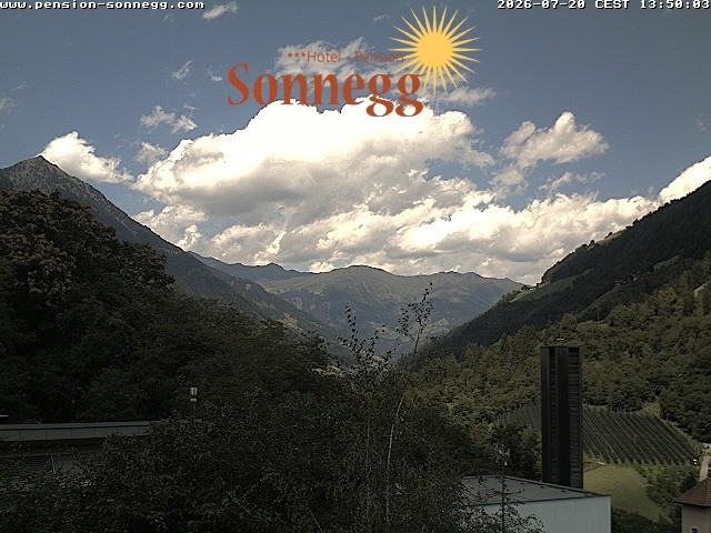 Archived image Webcam Saltaus near Merano/Meran, South Tyrol