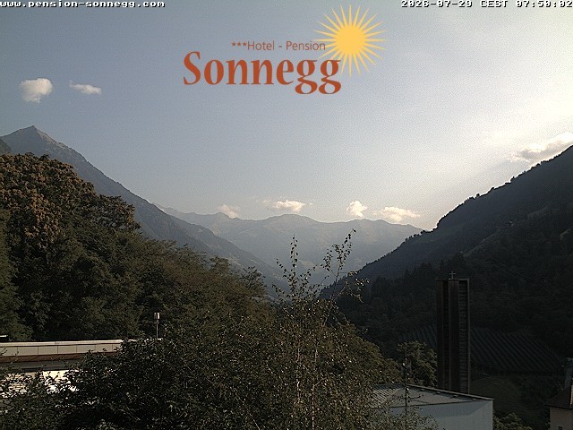 Archiv Foto Webcam Saltaus bei Meran: Hotel Sonnegg