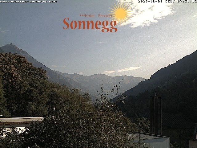 Archiv Foto Webcam Saltaus bei Meran: Hotel Sonnegg