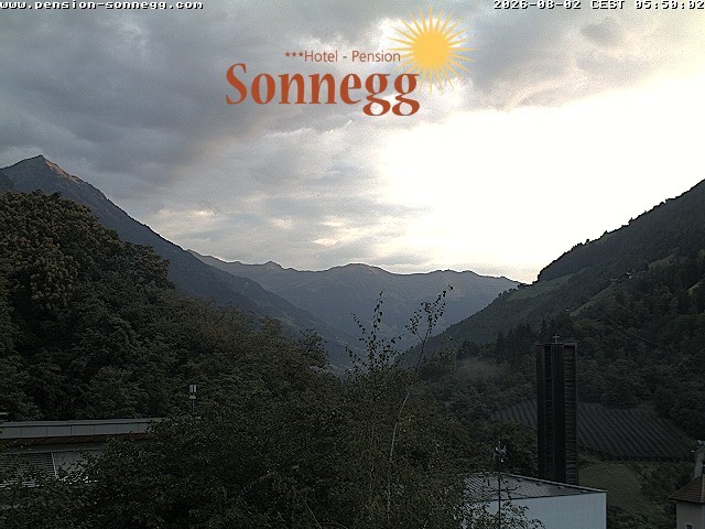 Archiv Foto Webcam Saltaus bei Meran: Hotel Sonnegg