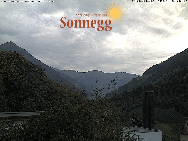 Archiv Foto Webcam Saltaus bei Meran: Hotel Sonnegg