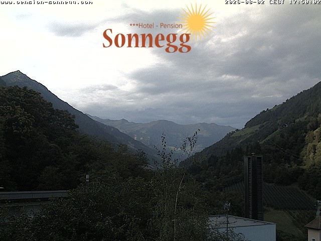Archiv Foto Webcam Saltaus bei Meran: Hotel Sonnegg