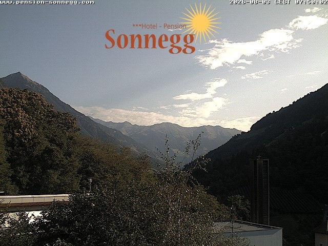 Archiv Foto Webcam Saltaus bei Meran: Hotel Sonnegg