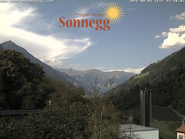 Archived image Webcam Saltaus near Merano/Meran, South Tyrol