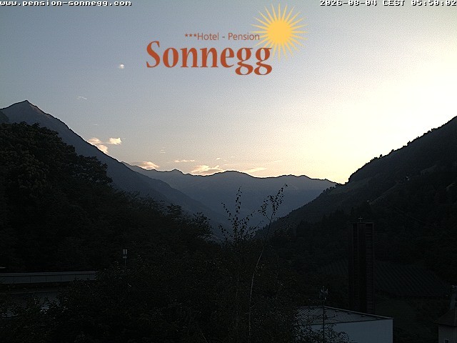 Archiv Foto Webcam Saltaus bei Meran: Hotel Sonnegg