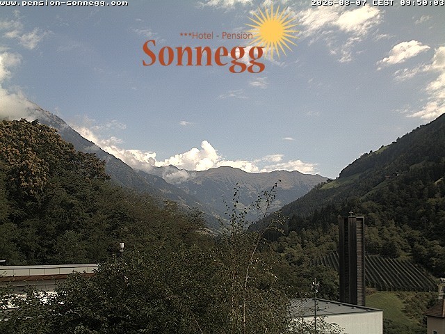 Archived image Webcam Saltaus near Merano/Meran, South Tyrol