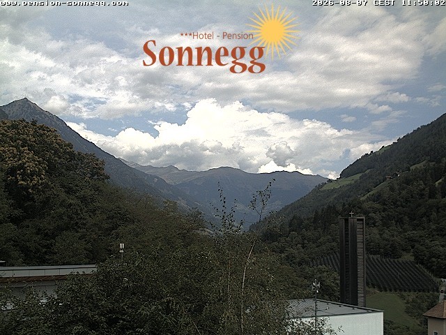 Archived image Webcam Saltaus near Merano/Meran, South Tyrol