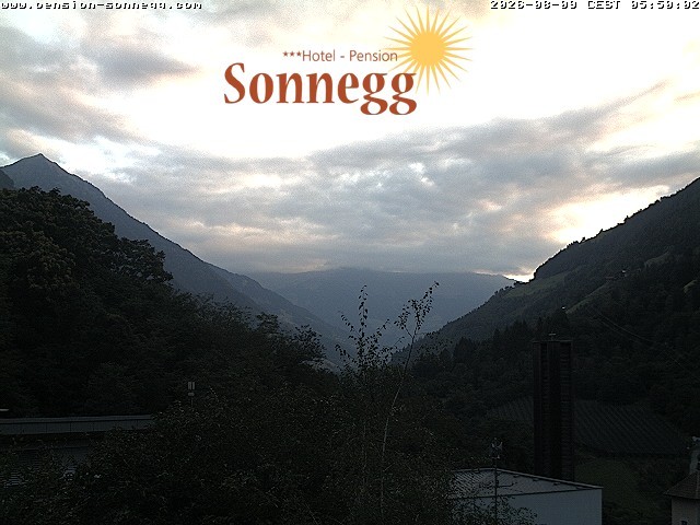 Archiv Foto Webcam Saltaus bei Meran: Hotel Sonnegg