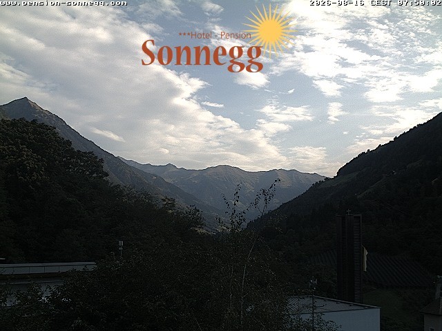 Archiv Foto Webcam Saltaus bei Meran: Hotel Sonnegg