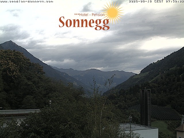 Archiv Foto Webcam Saltaus bei Meran: Hotel Sonnegg
