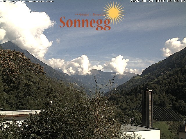 Archived image Webcam Saltaus near Merano/Meran, South Tyrol