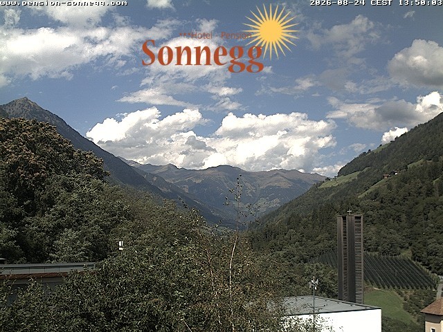 Archived image Webcam Saltaus near Merano/Meran, South Tyrol
