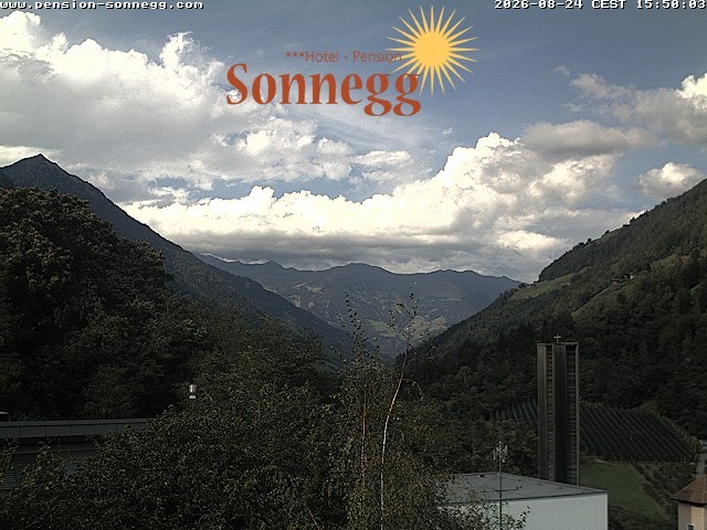 Archived image Webcam Saltaus near Merano/Meran, South Tyrol