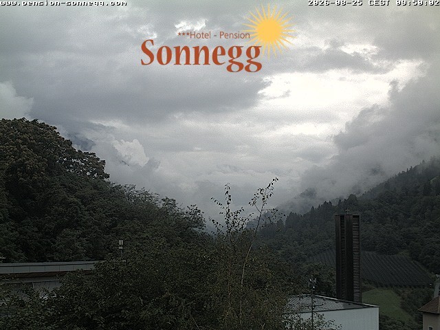 Archiv Foto Webcam Saltaus bei Meran: Hotel Sonnegg