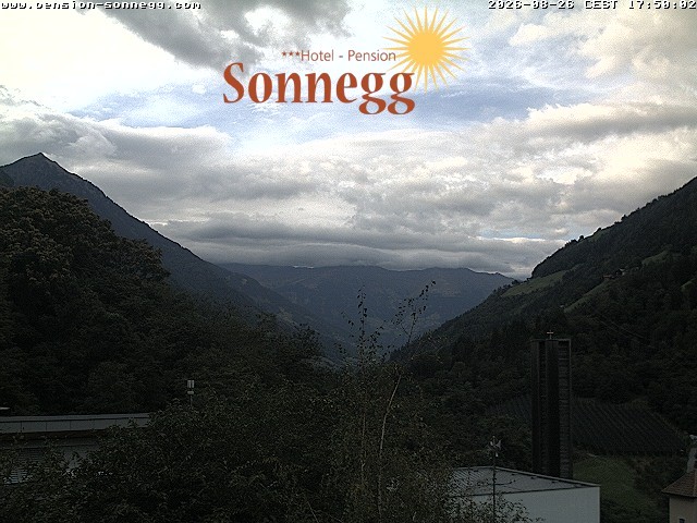 Archiv Foto Webcam Saltaus bei Meran: Hotel Sonnegg