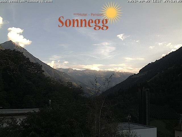 Archiv Foto Webcam Saltaus bei Meran: Hotel Sonnegg