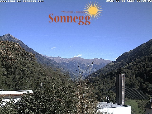 Archived image Webcam Saltaus near Merano/Meran, South Tyrol