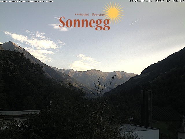 Archiv Foto Webcam Saltaus bei Meran: Hotel Sonnegg