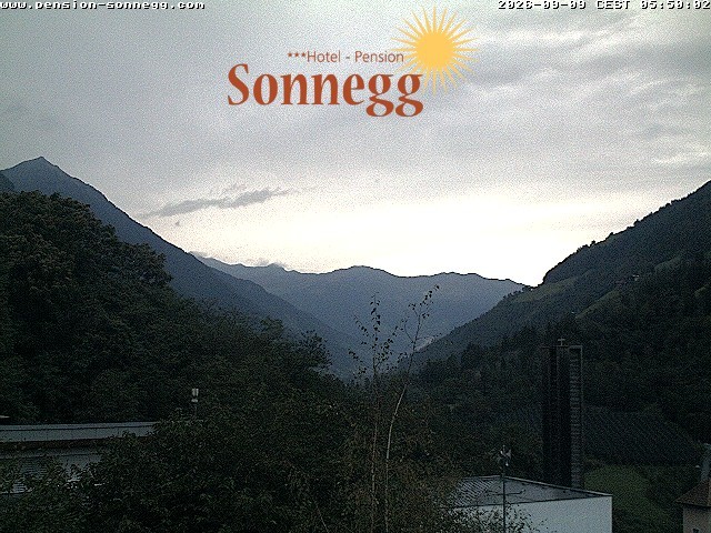 Archiv Foto Webcam Saltaus bei Meran: Hotel Sonnegg