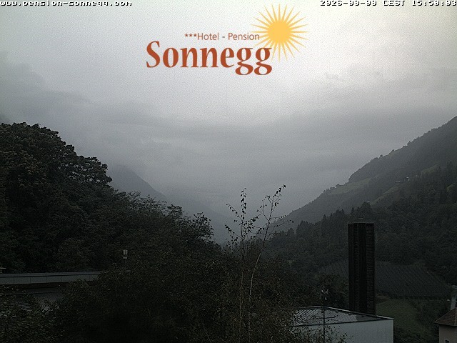 Archiv Foto Webcam Saltaus bei Meran: Hotel Sonnegg