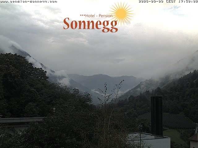 Archiv Foto Webcam Saltaus bei Meran: Hotel Sonnegg