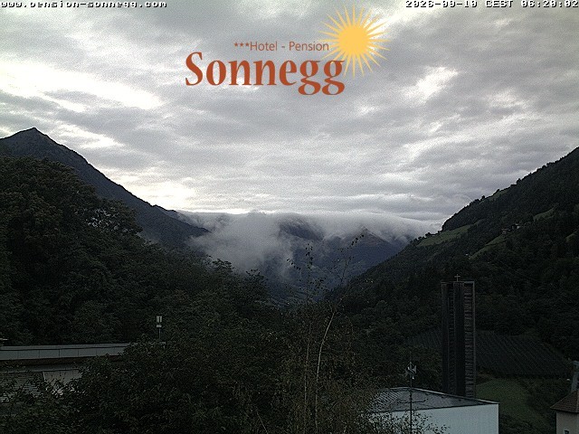 Archived image Webcam Saltaus near Merano/Meran, South Tyrol